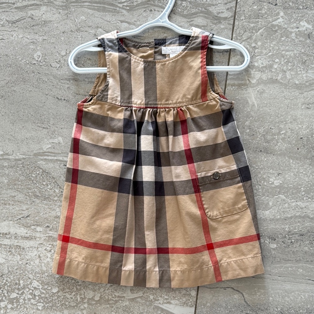Plaid Sleeveless Dress